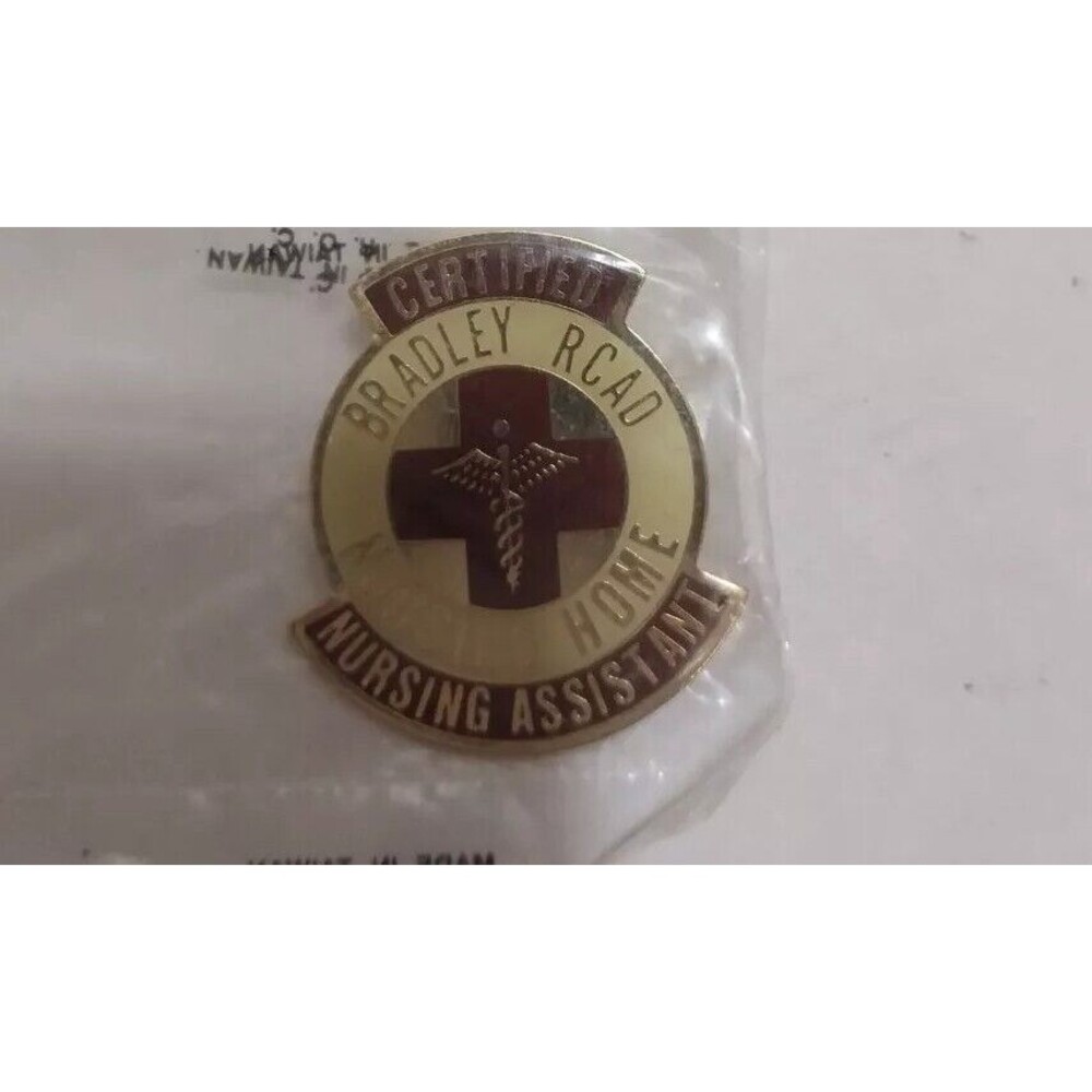 certified nursing assistant Bradley RCAD Nursing Home Pin D3